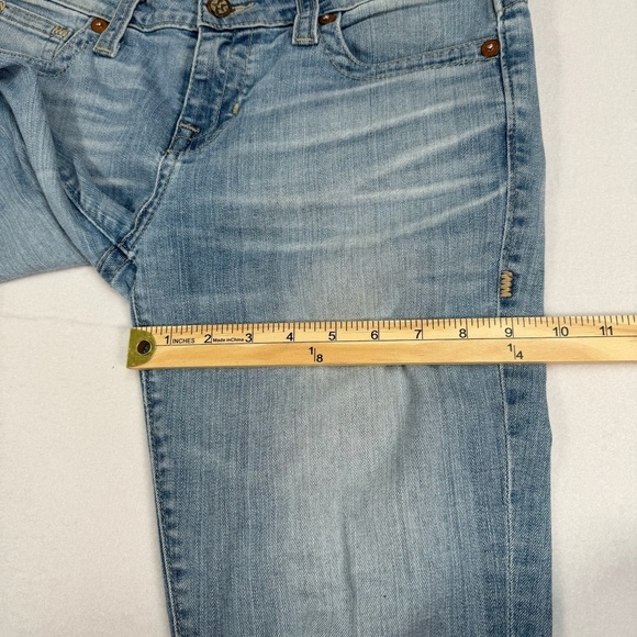 Big Star Alex Jeans Capri Womens Size 28 Light Wash Stretch Denim Ankle - Picture 11 of 13